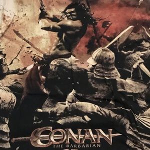 XL Vintage 2011 Conan The Barbarian 3D T-shirt